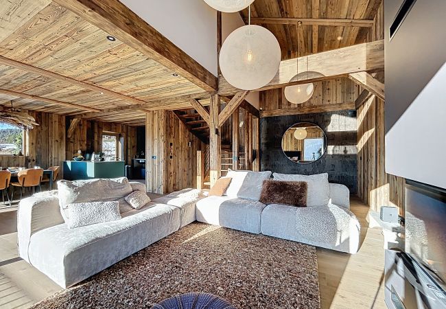 Chalet in Les Gets - Chalet Cagou - Les Gets - Vue Mont-Blanc