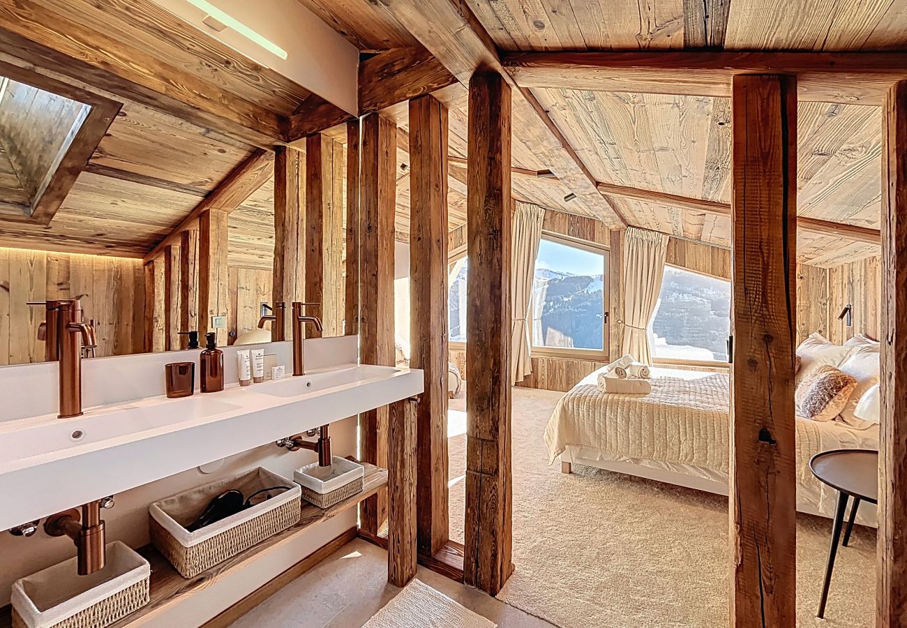 Chalet in Les Gets - Chalet Cagou - Les Gets - Vue Mont-Blanc