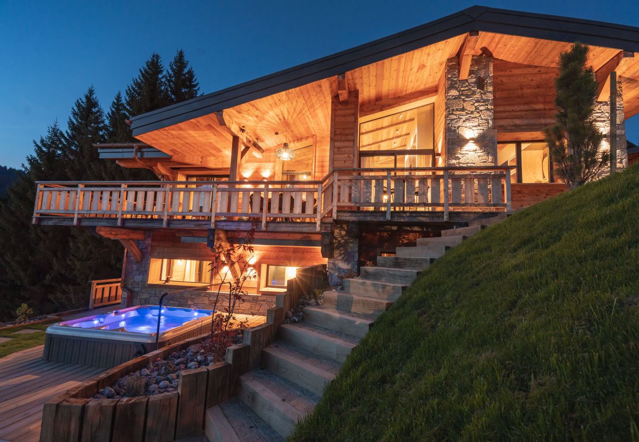 Chalet à Les Gets - Chalet Cheval Blanc - Les Gets - ski in/out